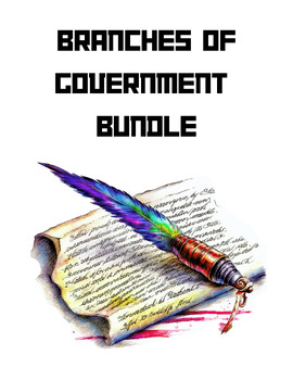 Preview of Three Branches of Government Bundle
