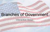 Three Branches of Government Interactive Google Slides