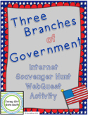 Three Branches of Government Internet Scavenger Hunt WebQu