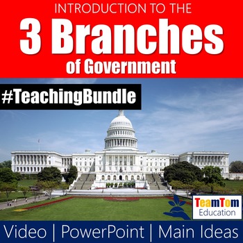 Preview of Three Branches of Government Intro Bundle