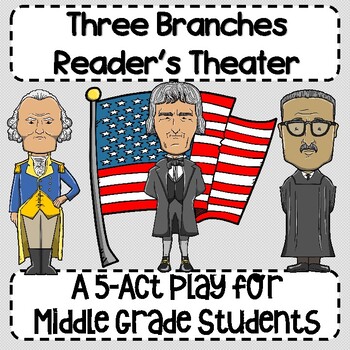 Preview of Three Branches of Government Reader's Theater