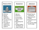 Three Branches of Government Trifold Handout