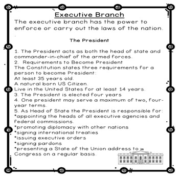 three branches of government essay prompt