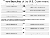Three Branches of the U.S. Government Activity