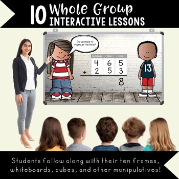 Three-Digit Addition: 2nd Grade Math Lessons, Guided Math, Worksheets ...