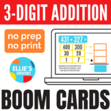 Three-Digit Addition Boom Cards™ - Expanded Form Strategy 
