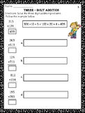 FALL FUN MATH - 21 PAGES - Three-Digit Addition Worksheets