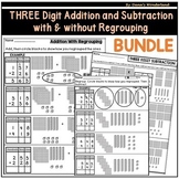 Three Digit Addition and Subtraction WITH & WITHOUT Regrou