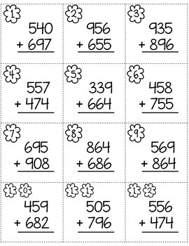 Three Digit Addition with Regrouping by Primary Scribbles | TpT