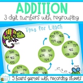 Three Digit Addition with Regrouping - 3 Digit Addition Games