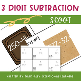 Three Digit Subtraction - SCOOT w/ QR Codes