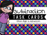 Three-Digit Subtraction Task Cards {Mixed With & Without R
