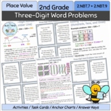 2nd Grade: Three-Digit Word Problems [2.NBT.7, 2.NBT.9]
