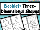 Three-Dimensional Shape Booklet