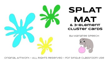 Preview of Three-Element Cluster Cards and Splat Mat