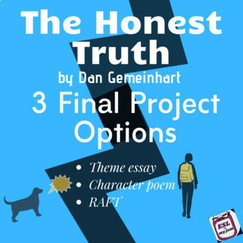 Preview of Three Final Projects for The Honest Truths by Dan Gemeinhart