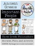 Three Greek Philosophers Important People Analysis BUNDLE