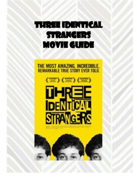 Preview of Three Identical Strangers Movie Guide:  Nature vs. Nurture, Parenting Styles