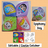 Three Kings Day Activities Cooties Catcher Epiphany Craft 