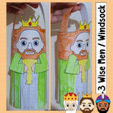 Three Kings Day Craft Epiphany Activities Windsock Writing