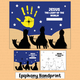 Three Kings Day Activities Handprint Keepsake Epiphany Wor