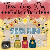 Three Kings Day Bulletin Board Kit | Wise Men Bulletin Board