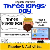 Three Kings' Day Reader & Activities - Print & Digital with audio