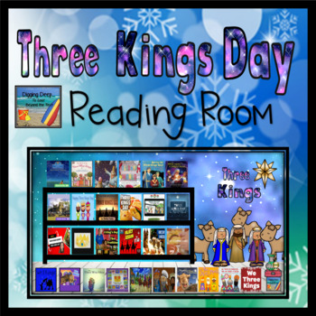 Preview of Three Kings Day Reading Room - Virtual Library