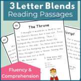 Three Letter Blends Reading Passages for Fluency and Compr