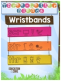 Three Letter Blends Wristbands | Three Letter Blends Activities