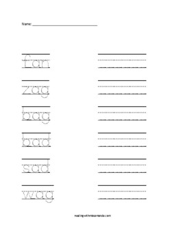 Preview of Three Letter Worksheets -a,e,i,o,u