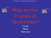 Three Levels of Government