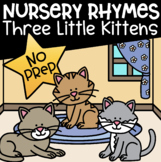 Three Little Kittens Nursery Rhymes and Songs Posters, Rea