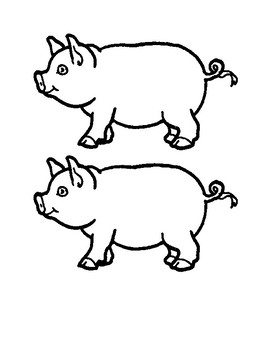 the three ninja pigs coloring
