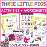The Three Little Pigs Sequencing, Puppets, Crafts, Activit