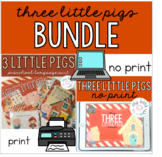 Three Little Pigs Bundle (Print & No Print)