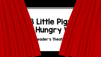 Preview of Three Little Pigs Digital Script - Reader's Theater for Special Needs Classroom