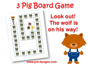 Three Little Pigs Math Activities by PreKPages | TpT