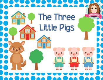 Preview of Three Little Pigs Narrative Story
