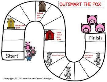 Three Little Pigs Sequencing/Retelling Activities by Donna's Designs