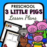Three Little Pigs Theme Preschool Lesson Plans - 3 Little 