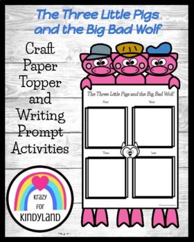 Three Little Pigs Writing Paper - Primary and Secondary Lined