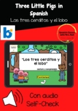 Three Little Pigs in Spanish * Los tres cerditos  en   BOOM CARDS