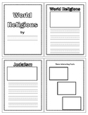 Three Major World Religions Book Template