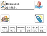 Three New Verbs : Ringing, Fighting, Swimming - Chinese/English