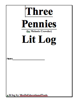 Preview of Three Pennies Lit Log