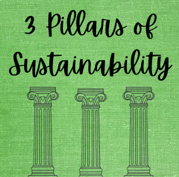 Preview of Three Pillars of Sustainability