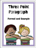 Three Point Paragraph (Format and Example)