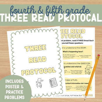 Preview of Three Read Protocol: A Word Problem Strategy