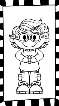 Preview of Three Toddlers// Pre-K Coloring Activity